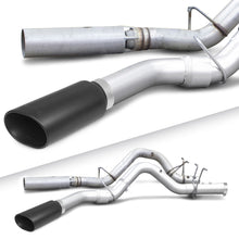 Load image into Gallery viewer, Banks Power 17+ GM Duramax L5P 2500/3500 Monster Exhaust System - SS Single Exhaust w/ Black Tip - eliteracefab.com