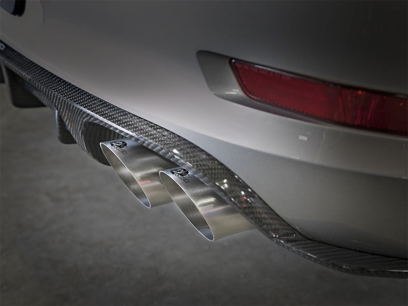 aFe MACH Force-Xp 304 SS OE Exhaust Tips Polished 12-16 Porsche 911 (C2S 991) H6 3.8L aFe