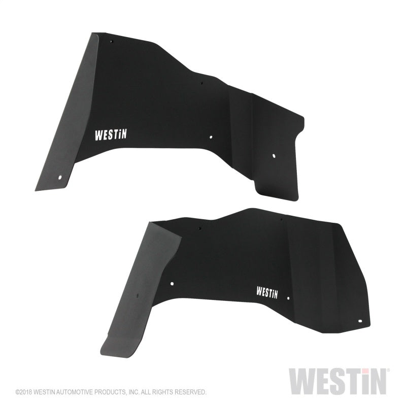 Westin 07-18 Jeep Wrangler JK Inner Fenders - Rear - Textured Black - eliteracefab.com