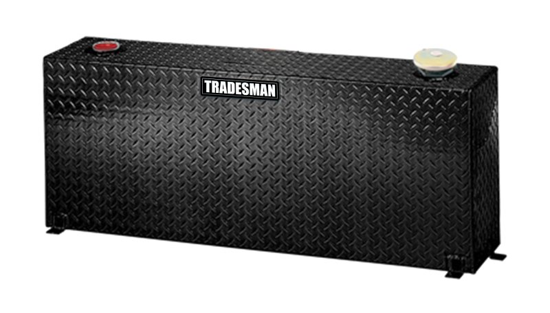 Tradesman Steel Rectangular Liquid Storage Tank (Full Size) - Black Tradesman