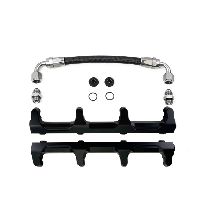 DeatschWerks Chevrolet LSA/LS9 Fuel Rails with Crossover - eliteracefab.com