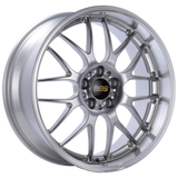 BBS RS-GT 20x8.5 5x120 ET35 Diamond Silver Center Diamond Cut Lip Wheel - 82mm PFS Required