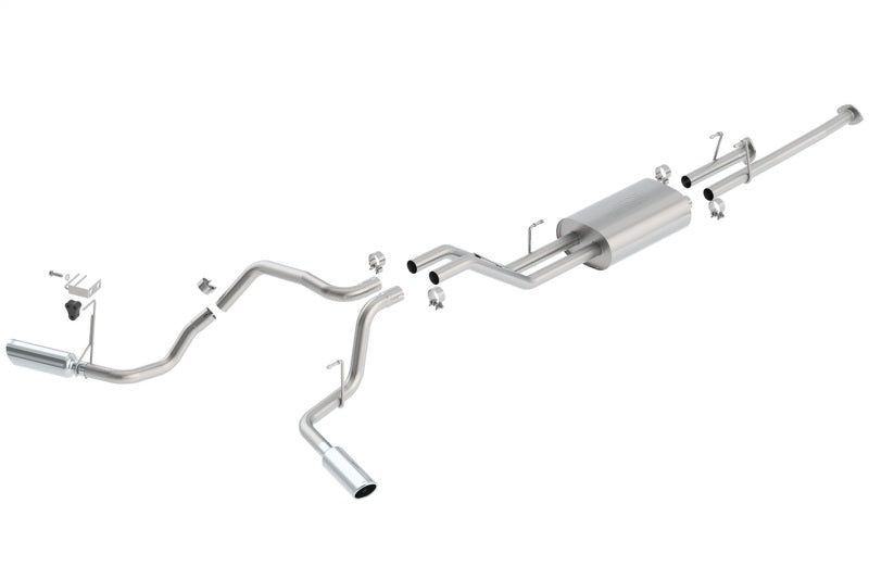 Borla 09-15 Toyota Tundra 4.6L / 5.7L V8 Crew Max / Double Cab SS Dual Split Catback Exhaust - eliteracefab.com