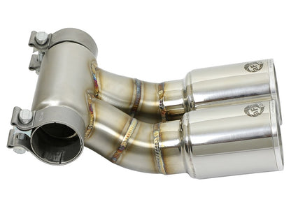 aFe Power 13-14 Porsche Cayman S / Boxster S Polish Exhaust Tip Upgrade aFe