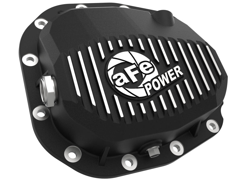 aFe Pro Series Rear Differential Cover Black w/ Fins 15-19 Ford F-150 (w/ Super 8.8 Rear Axles) - eliteracefab.com