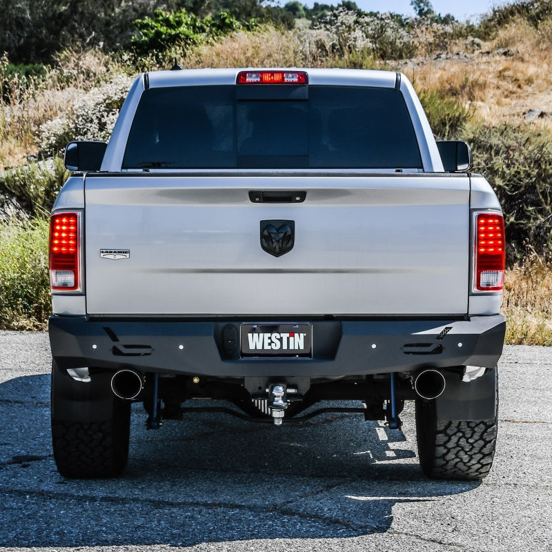 Westin 09-18 Ram 1500 Pro-Series Rear Bumper - Textured Black Westin