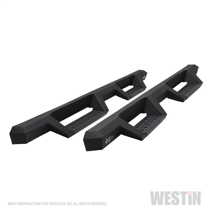 Westin HDX 05-20 Toyota Tacoma Drop Nerf Step Bars - Txt Black - eliteracefab.com