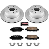 Power Stop 11-19 Nissan Leaf Rear Z17 Evolution Geomet Coated Brake Kit