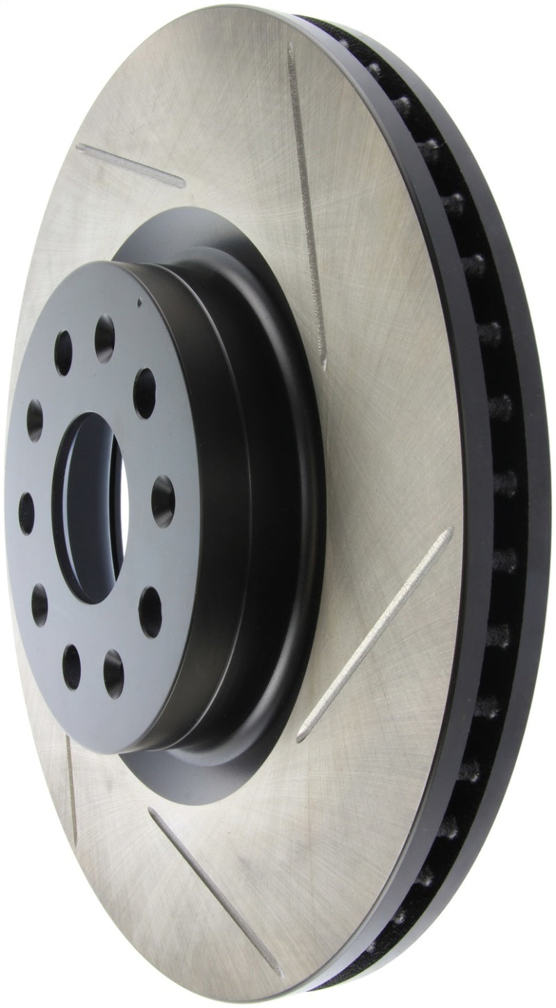 StopTech Driver Side Sport Slotted Rotor - eliteracefab.com