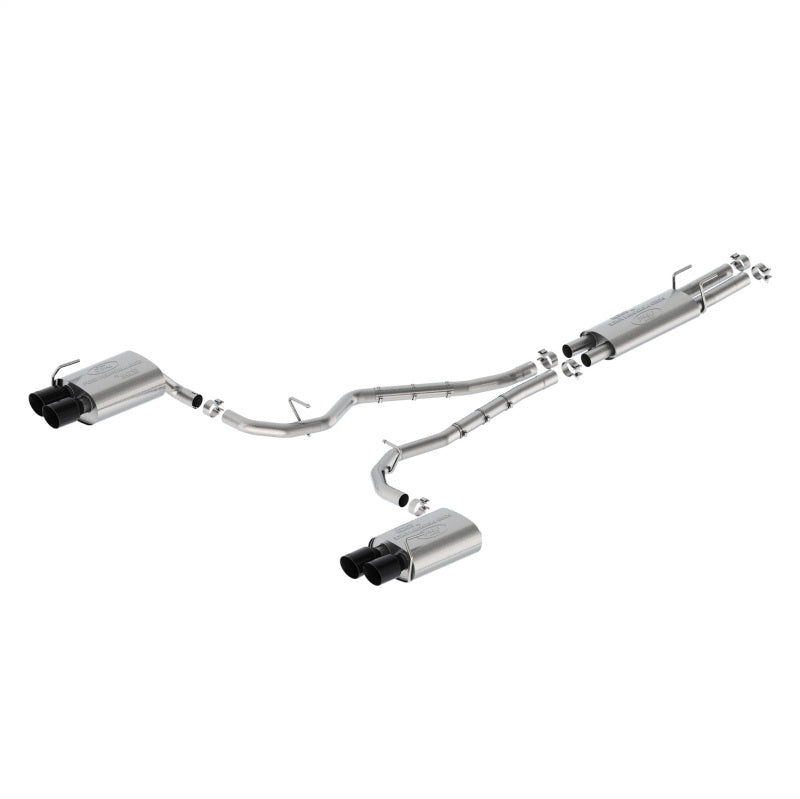 Ford Racing 20-23 Explorer ST Sport Cat-Back Exhaust System Dual Rear Exit w/Black Tips Ford Racing