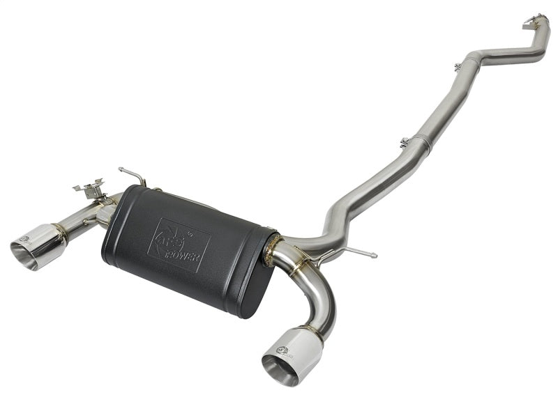 afe POWER MACH Force-Xp 16-17 BMW 340i/340ix/ 3.0L 304 SS Cat-Back Exhaust System - eliteracefab.com