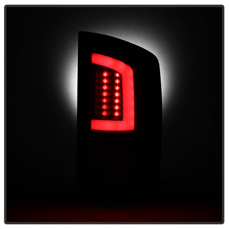 Spyder 03-06 Dodge Ram 2500/3500 V3 Light Bar LED Tail Light - Black (ALT-YD-DRAM02V3-LBLED-BK) - eliteracefab.com