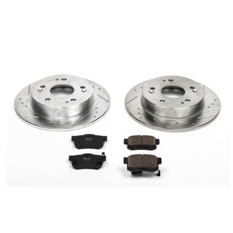 Power Stop 13-15 Acura ILX Rear Z23 Evolution Sport Brake Kit - eliteracefab.com