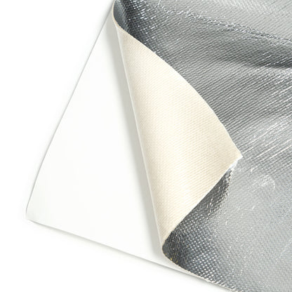 Mishimoto Aluminum Silica Heat Barrier W/ Adhesive Backing, 12in x 24in - eliteracefab.com