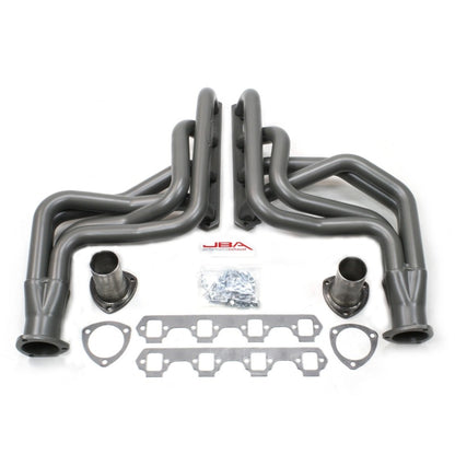 JBA 65-73 Ford Mustang 260-351W (w/Mustang II Suspension) 1-3/4in Primary Ti Ctd Long Tube Header JBA