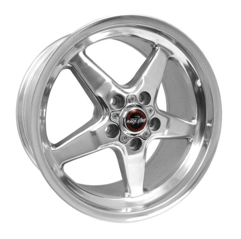 Race Star 92 Drag Star 17x9.50 5x4.50bc 6.88bs Direct Drill Polished Wheel - eliteracefab.com