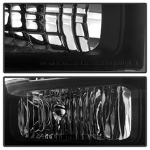 Load image into Gallery viewer, Xtune Ford F250/350/450 Super Duty 05-07 Crystal Headlights Black Smoked HD-JH-FS05-AM-BSM - eliteracefab.com