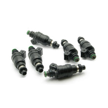 Load image into Gallery viewer, DeatschWerks Mitsubishi 90-01 3000GT 3.0TT 800cc Low Impedance Top Feed Injectors (Matched Set of 6) - eliteracefab.com