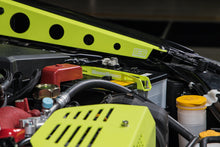 Load image into Gallery viewer, Grimm Speed Subaru Impreza/WRX/STI/Legacy/Forester/BRZ Lightweight Battery Tie Down - Neon Green - eliteracefab.com