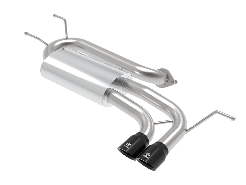 aFe Takeda 2-1/2in 304 SS Axle-Back Exhaust w/ Black Tip 16-19 Mazda Miata L4 2.0L aFe