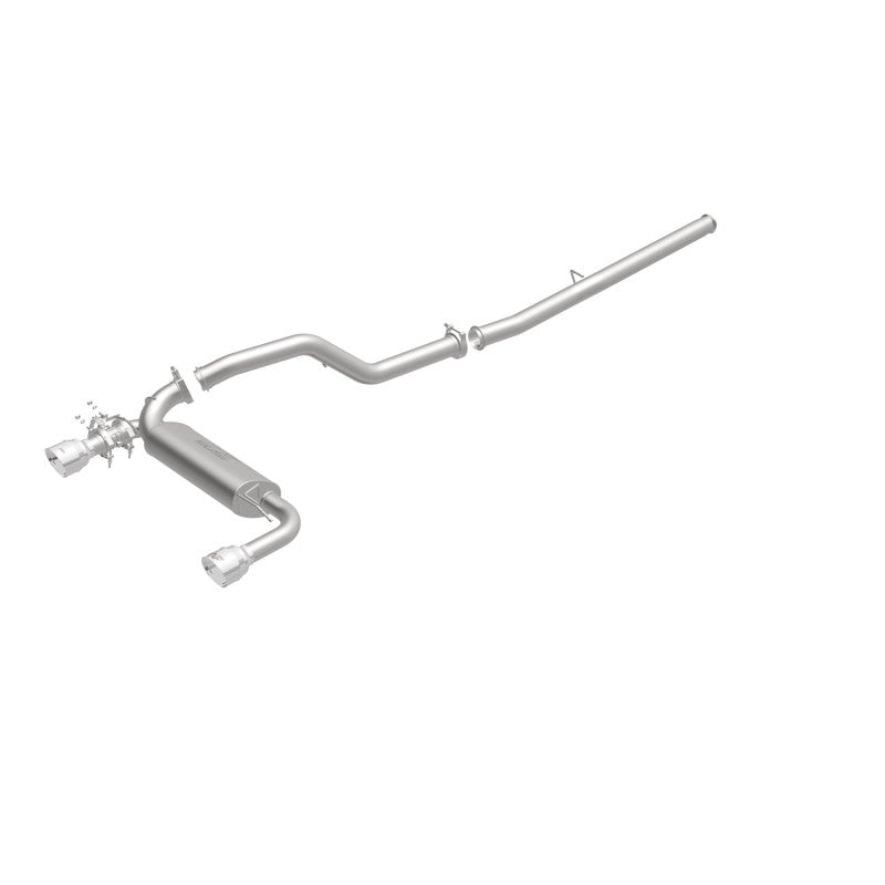 MagnaFlow Cat-Back 2016 Ford Focus RS 3in SS Dual Outlet 4.5in Polished Tips Magnaflow
