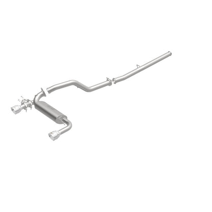 MagnaFlow Cat-Back 2016 Ford Focus RS 3in SS Dual Outlet 4.5in Polished Tips Magnaflow