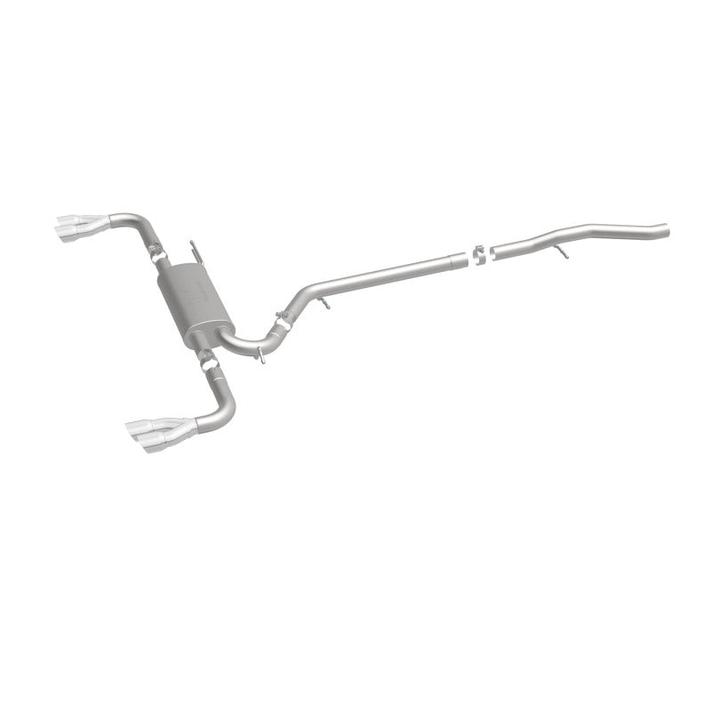 MagnaFlow 15-17 GMC Terrain V6 3.6L 409SS Cat-Back Exhaust Quad Split Rear with 3in Polished Tips Magnaflow