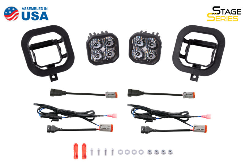 Diode Dynamics SS3 Max Type SD Kit ABL - White SAE Fog Diode Dynamics