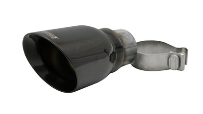 Corsa Single Universal 2.5in Inlet / 4in Outlet Black PVD Pro-Series Tip Kit CORSA Performance