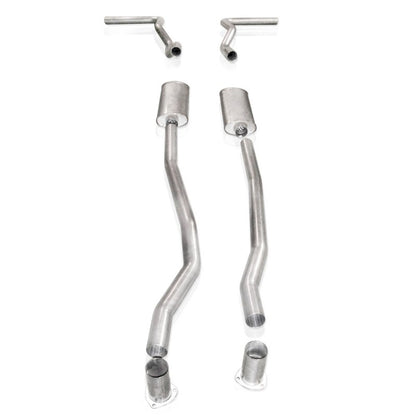 Stainless Works Chevy/GMC Truck 1967-87 Exhaust 3in Turbo Muffler System Stainless Works
