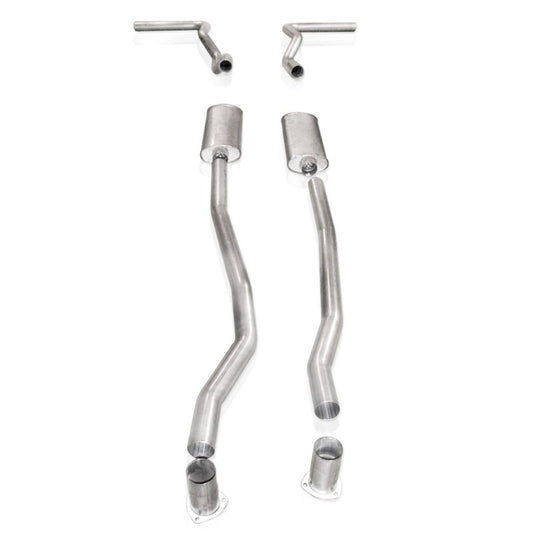 Stainless Works Chevy/GMC Truck 1967-87 Exhaust 3in Turbo Muffler System Stainless Works