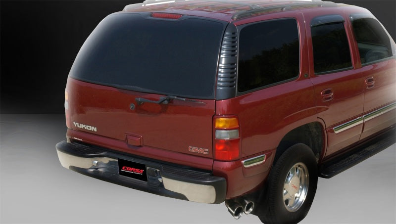Corsa 02-06 Chevrolet Suburban Z71 5.3L V8 Polished Sport Cat-Back Exhaust CORSA Performance