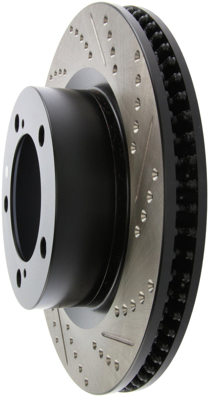 StopTech Slotted & Drilled Sport Brake Rotor Stoptech