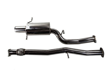 TURBOXS CATBACK EXHAUST SYSTEM POLISHED STAINLESS TIP SUBARU WRX/STI; 2002-2007 - eliteracefab.com