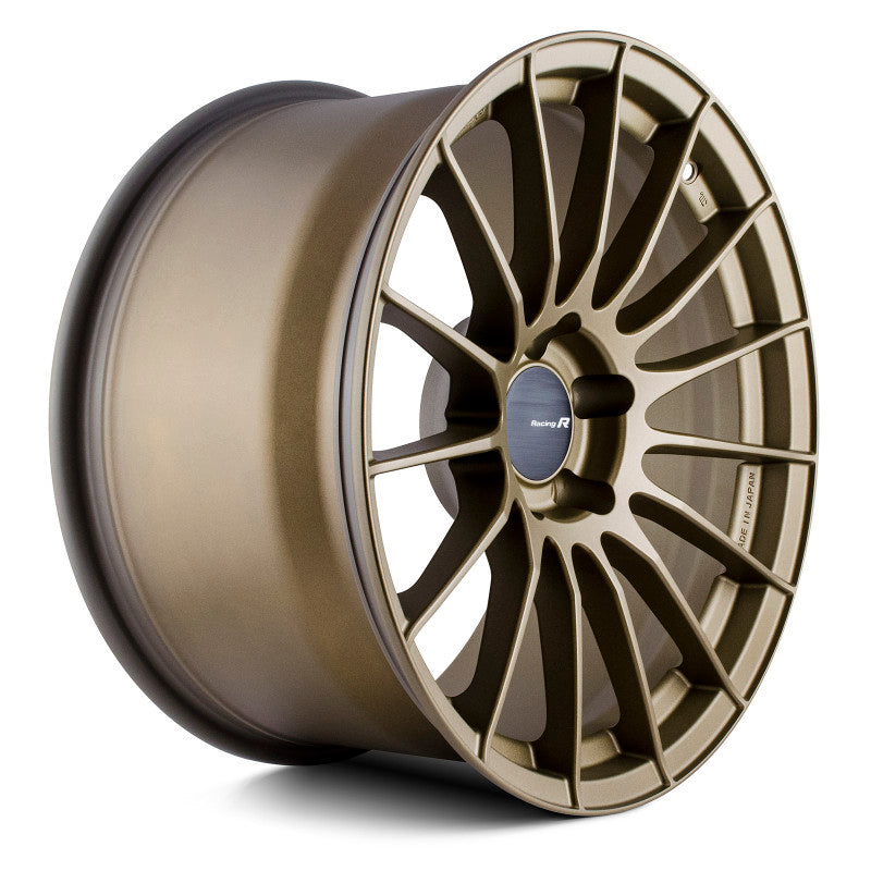 Enkei RS05-RR 18x9.5 22mm ET 5x114.3 75 Bore Titanium Gold Wheel (MOQ 40) - eliteracefab.com