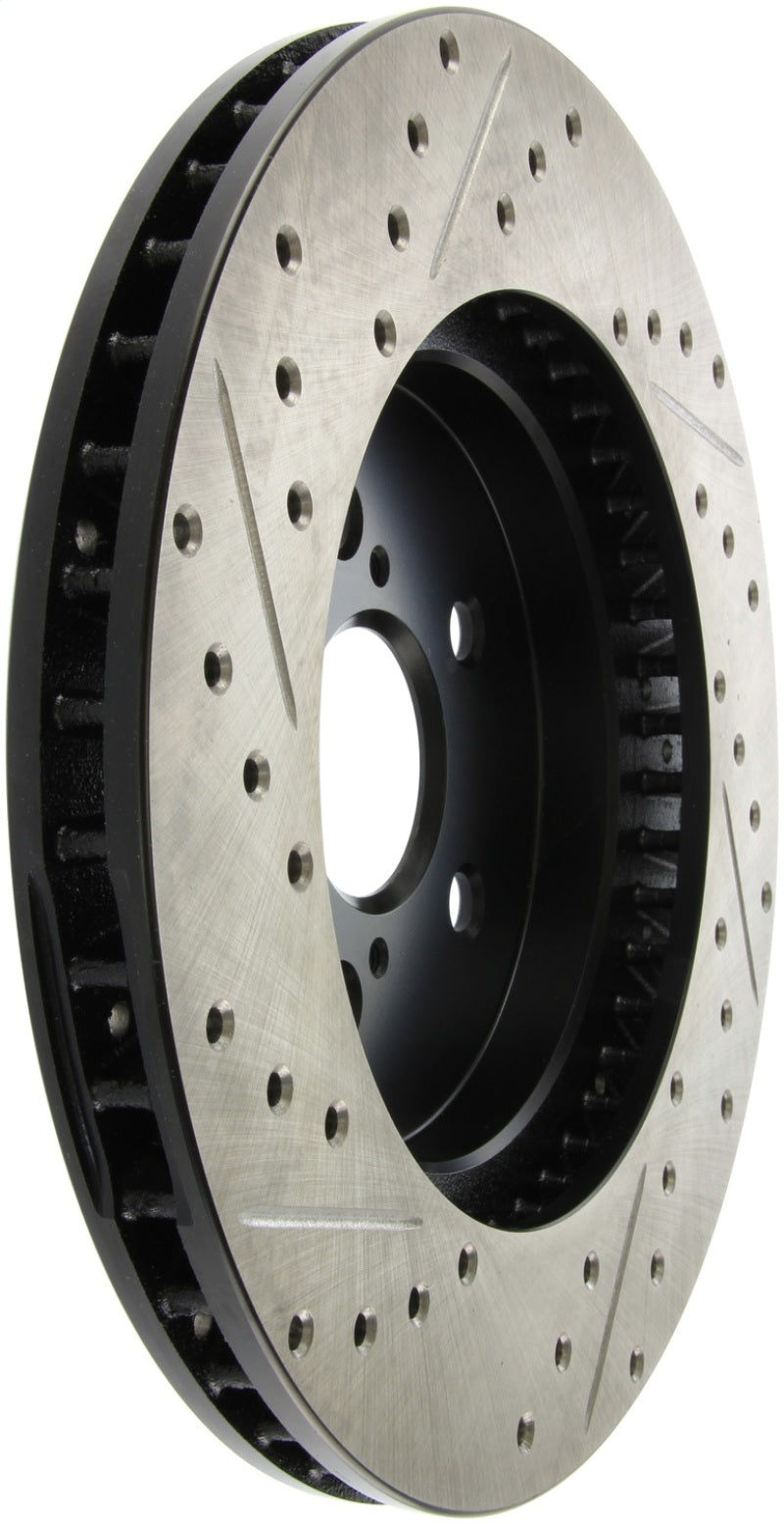 StopTech 04 Lexus RX330 SportStop Slotted & Drilled Left Rear Rotor Stoptech