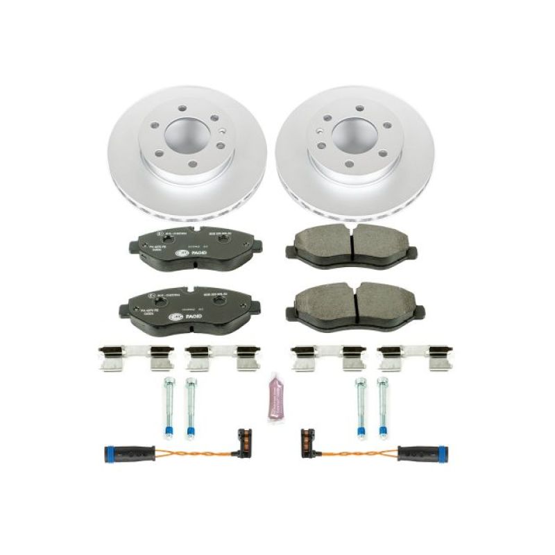 Power Stop 07-09 Dodge Sprinter 2500 Front Euro-Stop Brake Kit - eliteracefab.com