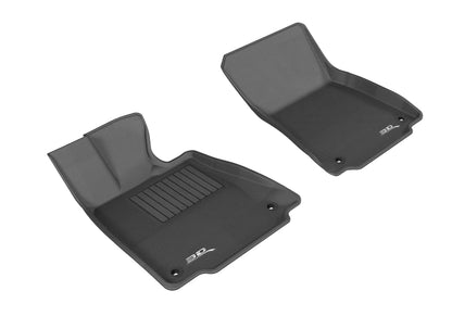 3D MAXpider L1LX03411509 2014-2020 Lexus IS Kagu 1st Row Floormat - Black 3D MAXpider