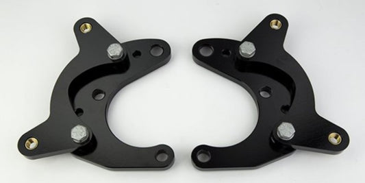 Wilwood Brackets (2) - HD Front - 65-76 A-Body Drum Mopar 11in Rotor Wilwood