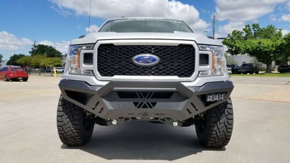 Road Armor 18-20 Ford F150 SPARTAN Front Bumper - Tex Blk - eliteracefab.com