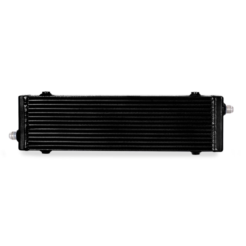 Mishimoto Universal Large Bar and Plate Cross Flow Black Oil Cooler - eliteracefab.com