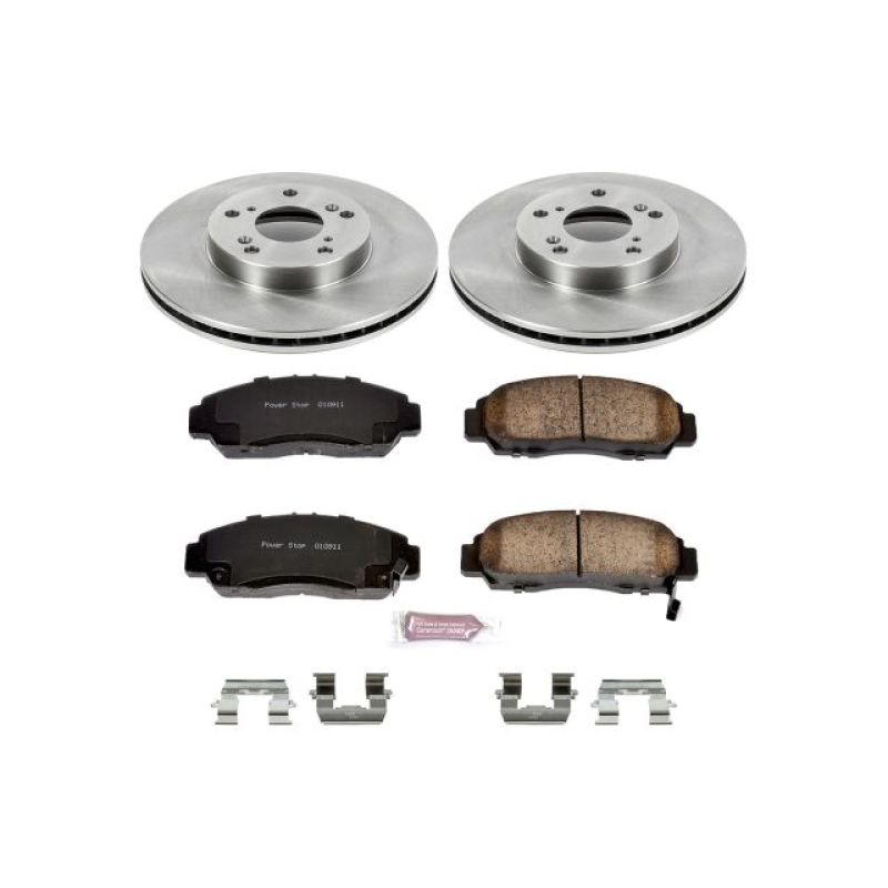 Power Stop 03-07 Honda Accord Front Autospecialty Brake Kit - eliteracefab.com