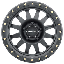 Load image into Gallery viewer, Method MR304 Double Standard 15x8 -24mm Offset 5x5.5 108mm CB Matte Black Wheel - eliteracefab.com