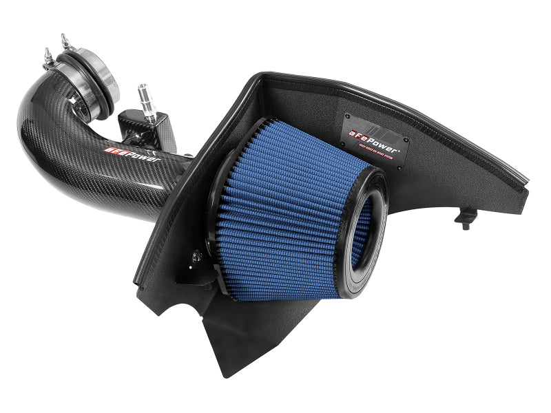 aFe Track Series Carbon Fiber Pro 5R AIS - 16-19 Chevrolet Camaro SS V8-6.2L - eliteracefab.com