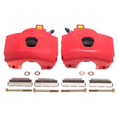 Power Stop 94-96 Ford Bronco Front Red Calipers - Pair - eliteracefab.com