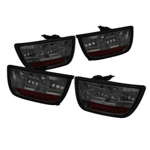 Load image into Gallery viewer, Spyder Chevy Camaro 10-13 LED Tail Lights Smoke ALT-YD-CCAM2010-LED-SM - eliteracefab.com