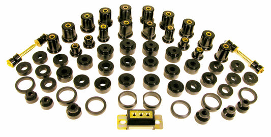 Prothane Total Vehicle Suspension Bushing Kit for 1968–1973 Chevy Chevelle / Malibu w/Trans Mount, Black – 7-2003-BL