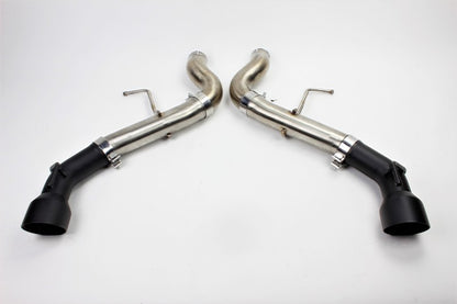 Mishimoto 2016+ Chevrolet Camaro SS Dual-Tip Race Axle-Back Exhaust w/ Black Tips Mishimoto