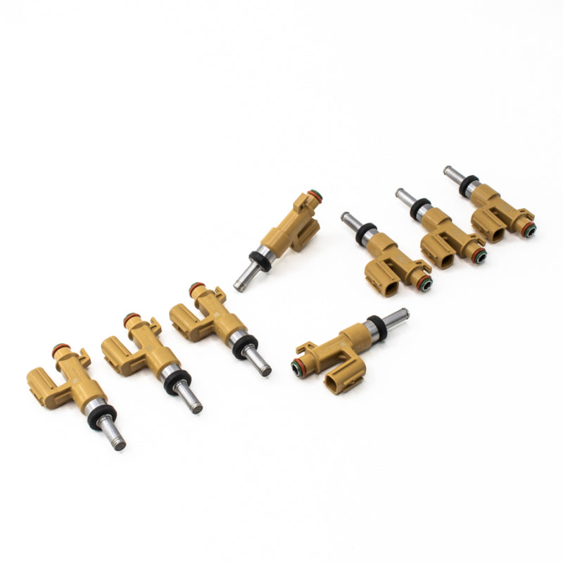 DeatschWerks 650cc matched set of 8 fuel injectors for Toyota Tundra Sequoia and Land Cruiser