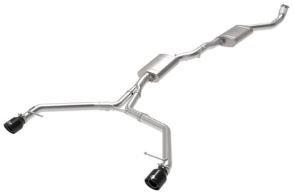 afe MACH Force-Xp 13-16 Audi Allroad L4 SS Cat-Back Exhaust w/Black Tips aFe